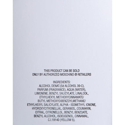 Apa de toaleta, Moschino, Toujours Glamour, 30ml