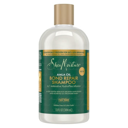 Șampon, SheaMoisture, Bond Repair, verde, 384 ml