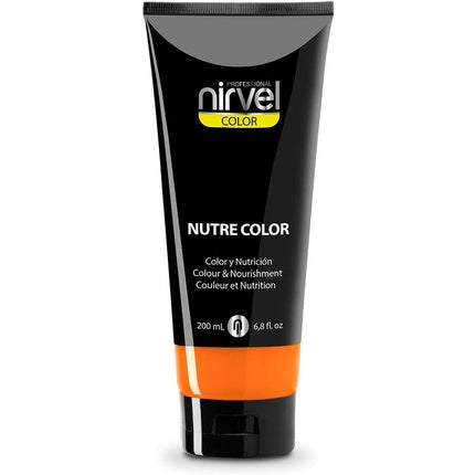 Masca coloranta temporara, Nirvel Nutre Color Fluor Mandarin, 200ml