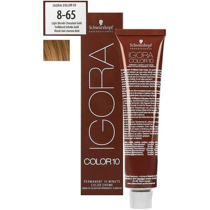 Vopsea de păr, Schwarzkopf IG Color10, Blond bej cupru 8-65, 60ml