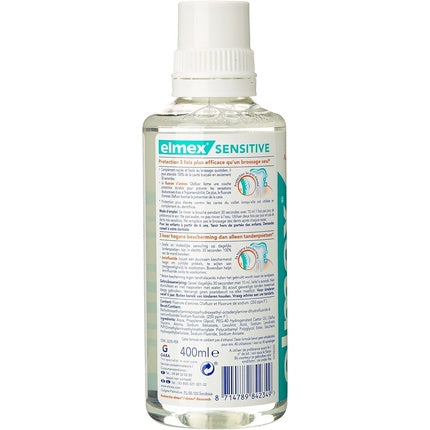 Soluție dentară Elmex Sensitive 400ml, transparent
