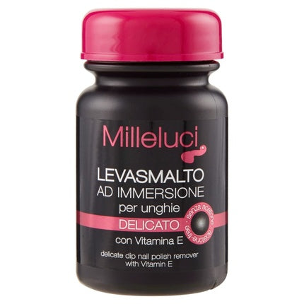 Dizolvant unghii Milleluci, 70ml, negru-roz