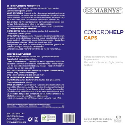Supliment, Marnys, Condrohelp, 60 capsule