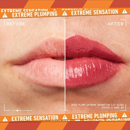 Luciu de buze cu efect de volum, NYX, Duck Plump, Strike A Rose