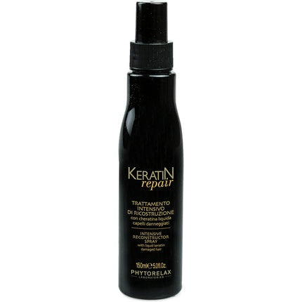 Masca păr, Phytorelax, Keratin Repair, negru, 150ml