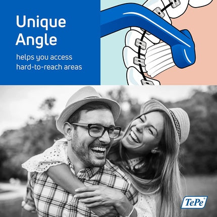 Periuță implanturi, TePe, Universal Care, design inovator