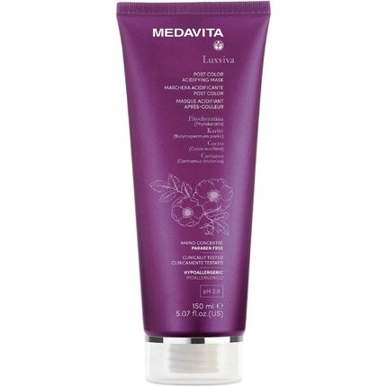 Masca Păr, Medavita Luxviva, Acidifiant, Mov