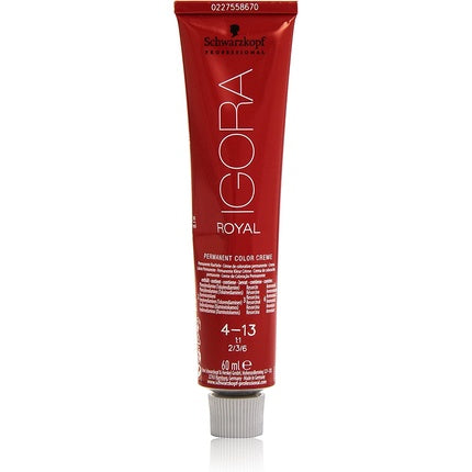 Vopsea de păr Schwarzkopf IGORA Royal 4-13 Castaniu Mediu Cenușiu, 60ml