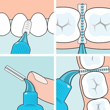 Periuțe interdentare, Tepe Extra Soft, set mixt 0.45-1.1mm