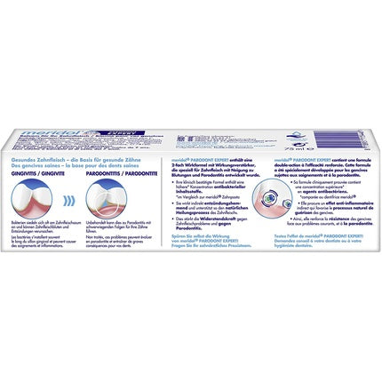 Pastă de dinți, Meridol, Parodont Expert, alb