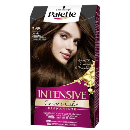 Vopsea de păr, Schwarzkopf, Palette Intense Color Cream, maro