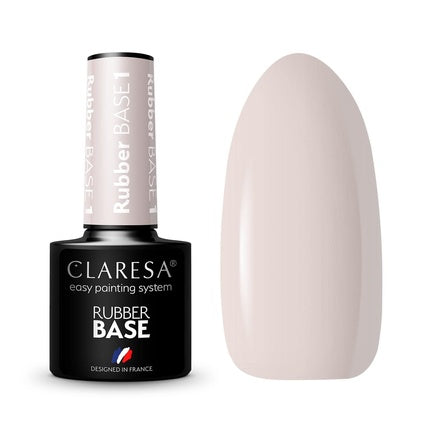 Bază ungii, Claresa, UV Rubber Base, 5ml