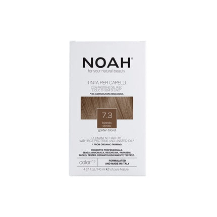 Vopsea de păr Noah 7.3 Blond Auriu 140ml
