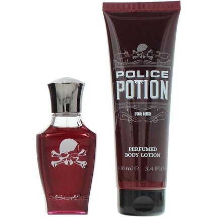 Set Cadou Eau de Parfum, Police Potion For Her, 30ml + Lotiune de Corp 100ml