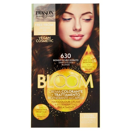 Vopsea de păr Dikson Bloom 630 Blond Auriu Închis