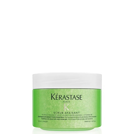 Șampon, Kérastase, Fusio Scrub Apaisant, verde