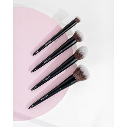 Set Pensule Machiaj, Brushworks, Buff and Blend, negru