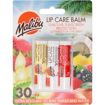 Balsam buze, Malibu, SPF 30, vanilie tropicală