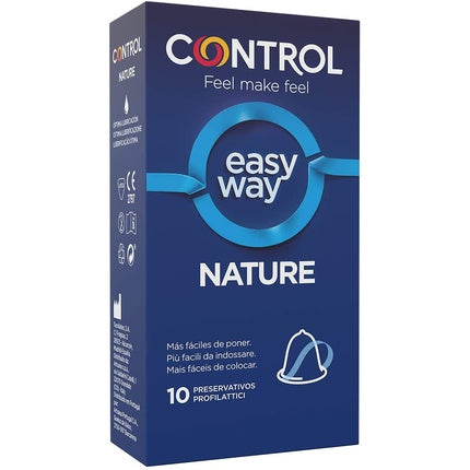 Prezervative Control Easy Way Nature 10 unități 60g