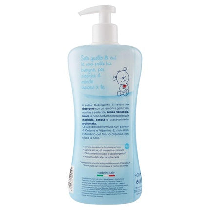 Lapte Demachiant Chicco Natural Sensation 500ml Albastru