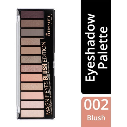 Fard de pleoape, Rimmel, MagnifEyes 002, rose/nude