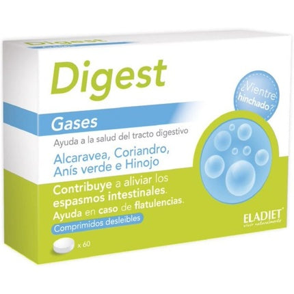 Aditiv pentru baie, Eladiet, Digest Aero, 60 comprimate