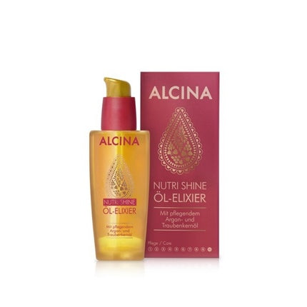 Ulei pentru păr, Alcina, Nutri Shine, 50ml, galben