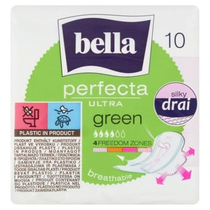 Absorbante, Bella, Perfecta Ultra, verde, 10 bucati