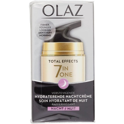 Cremă Noapte, Olay, Total Effects 7-in-1, auriu
