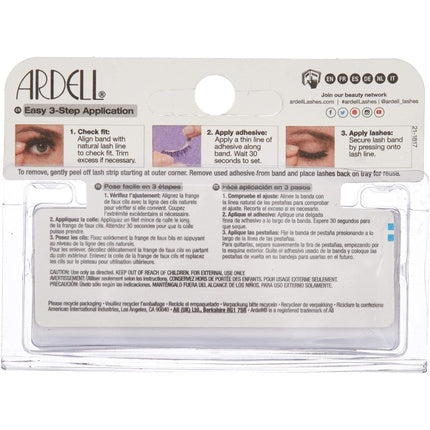 Gene false, Ardell, Glamour Lash 113, negre