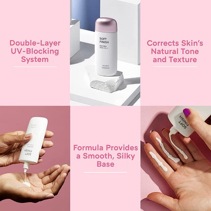 Cremă de protecție solară, Missha, Soft Finish Sun Milk, SPF50+, 70ml