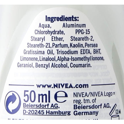 Deodorant roll-on, Nivea, Talc Sensation, sandalwood, 50ml