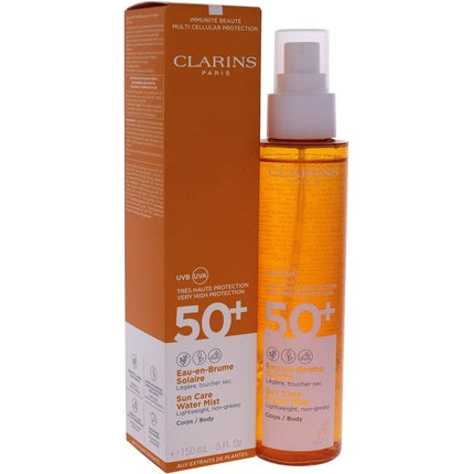 Spray de Protecție Solară Corp, Clarins, SPF 50+, 150ml