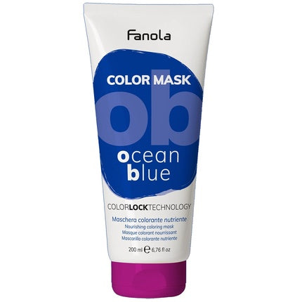 Masca de Par, Fanola, Color Ocean, 200ml