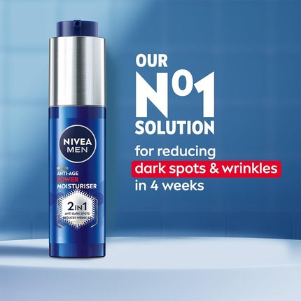 Cremă anti-îmbătrânire, Nivea Men, SPF 30, 50ml
