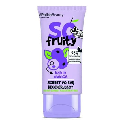 Cremă mâini, Floslek, So Fruity, fructe sălbatice