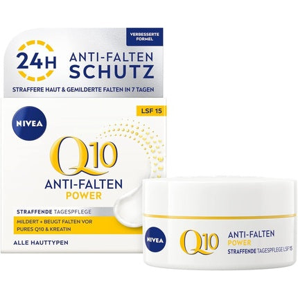 Cremă de zi, Nivea Q10 Power, anti-rid, 50 ml