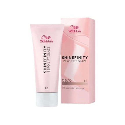 Vopsea pentru păr, Wella, Shinefinity 06/0 Dark Blonde Natural