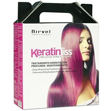 Kit îngrijire păr, Nirvel, Keratină, 250ml