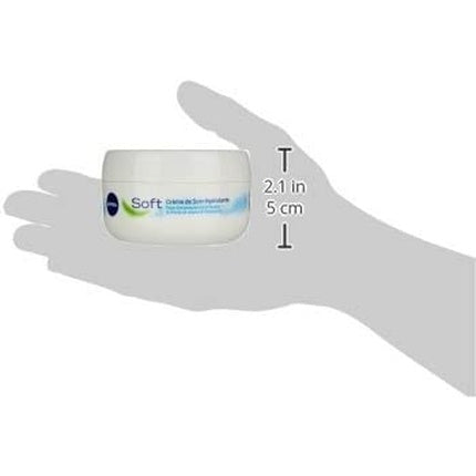 Cremă hidratantă față corp mâini, Nivea, Soft, alb, 200ml