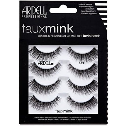 Gene False Ardell Faux Mink 811, Negru, Set 4