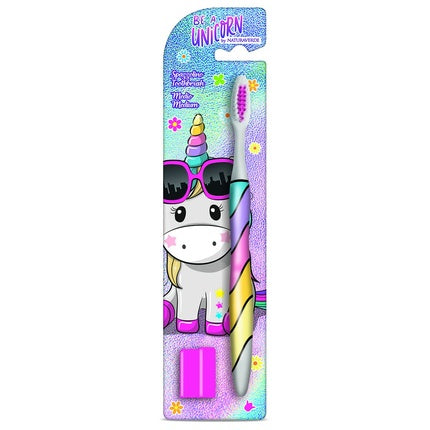 Periuță dinți copii, Naturaverde Kids, Be a Unicorn, peri medii