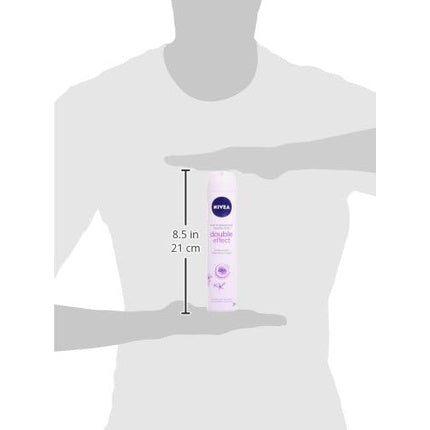 Deodorant spray, Nivea, Double Effect, violet, 200 ml