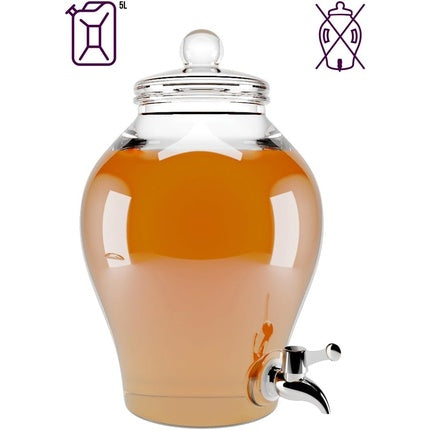 Lubrifiant Pe Bază de Apă, Shots, Orange, 5 Litri