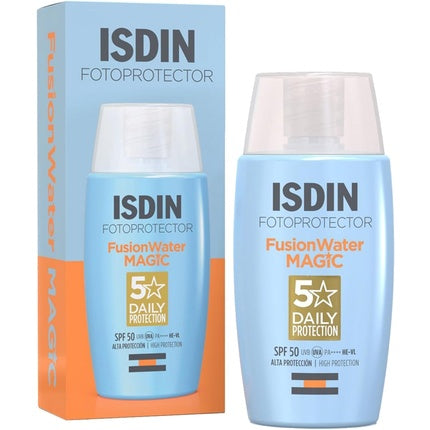 Crema de fata zilnica SPF 50, ISDIN, Fusion Water Magic, 50ml