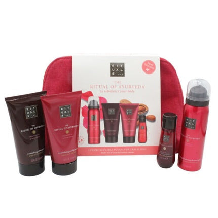 Set cadou îngrijire păr, Rituals Ayurvedic, cu geantă