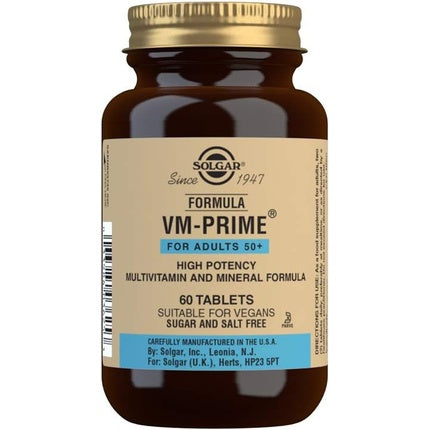 Vitamine, Solgar, VM-Prime, 60 tablete, maro