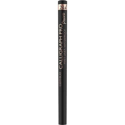 Eyeliner Catrice Calligraph Pro Precise 24h Matt Liner Waterproof 1.2ml Negru Intens