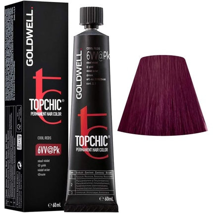 Vopsea de păr, Goldwell, Topchic, violet roz