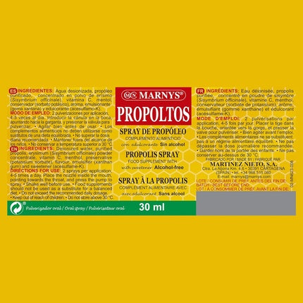 Spray Propolis, Marny's, Propoltos, 30 ml